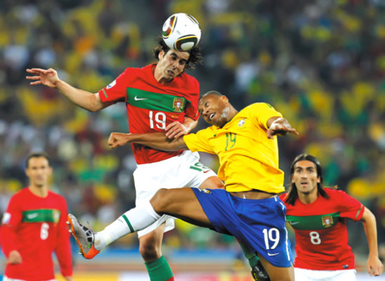 Portugal frenó a Brasil