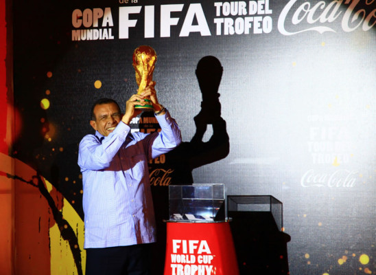 La Copa Mundial de la Fifa Brasil 2014 llegó a San Pedro Sula