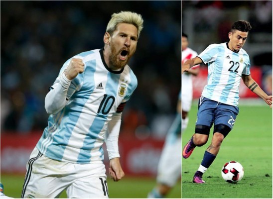 Lionel Messi y Paulo Dybala lideran la lista argentina para las eliminatorias