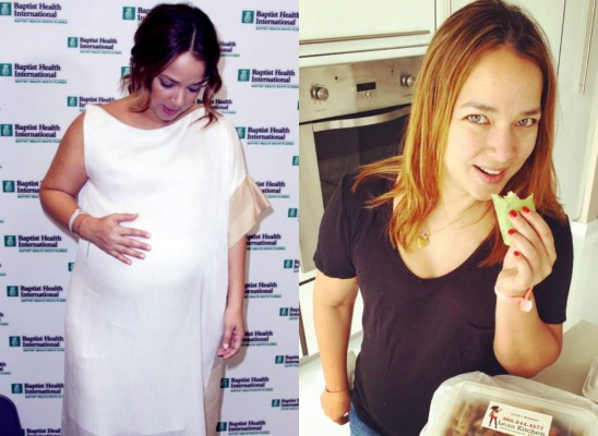 Adamari después de dar a luz y ahora.