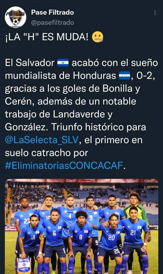 “La H es muda”, puntualizaron en portales de México.