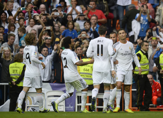 Real Madrid supera al Málaga y toma ritmo a una semana del clásico