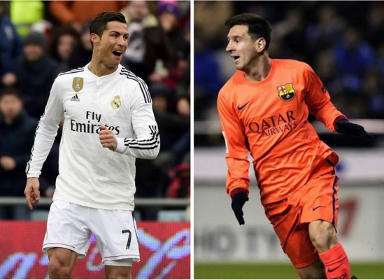 Cristiano iguala el récord de goles de Messi, que responde con un triplete