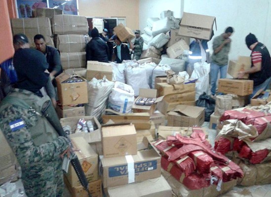 Decomisan pólvora valorada en L2 millones