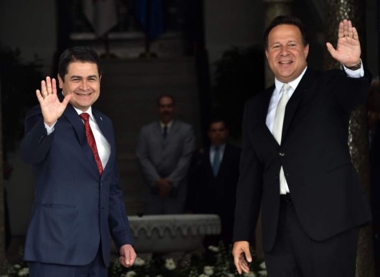 Juan Orlando y Varela trabajarán en seguridad y comercio