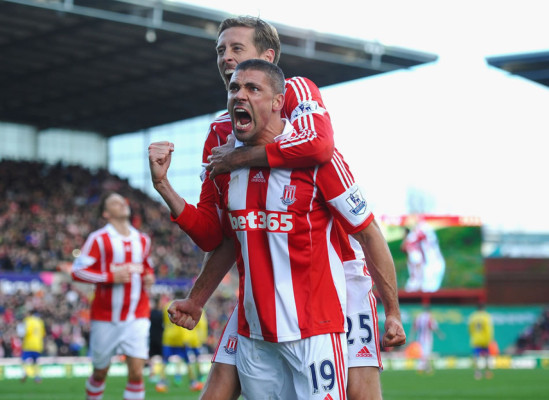 El Stoke City, sin Wilson Palacios, sorprende al Arsenal