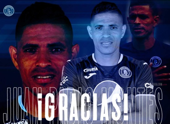¿Las razones? Motagua anuncia la salida de su capitán Juan Pablo Montes