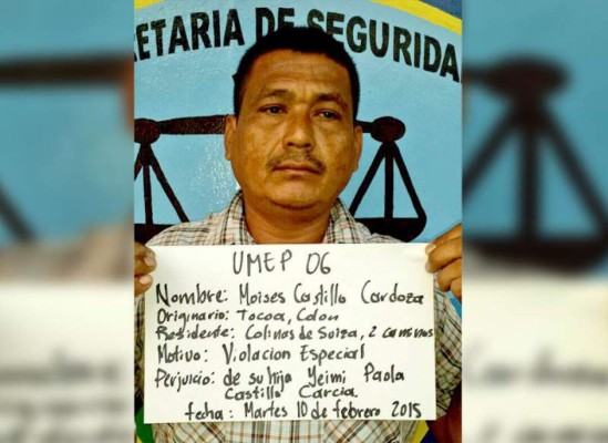 Detienen a hombre por supuesta violación contra su propia hija