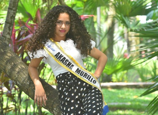 Ellas son las candidatas a reina de la feria en La Ceiba