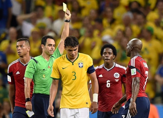 Thiago Silva, baja ante Alemania