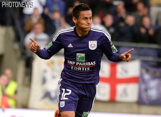 Andy Nájar, nominado a jugador del mes en el Anderlecht