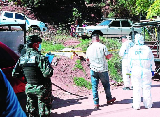 Frente a su casa asesinan a tiros a taxista en Tegucigalpa