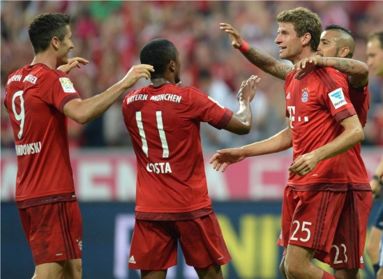 El Bayern vapulea al Hamburgo en el inicio de Bundesliga