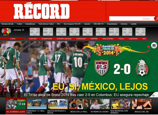 Prensa de México: 'Catástrofe en Ohio'