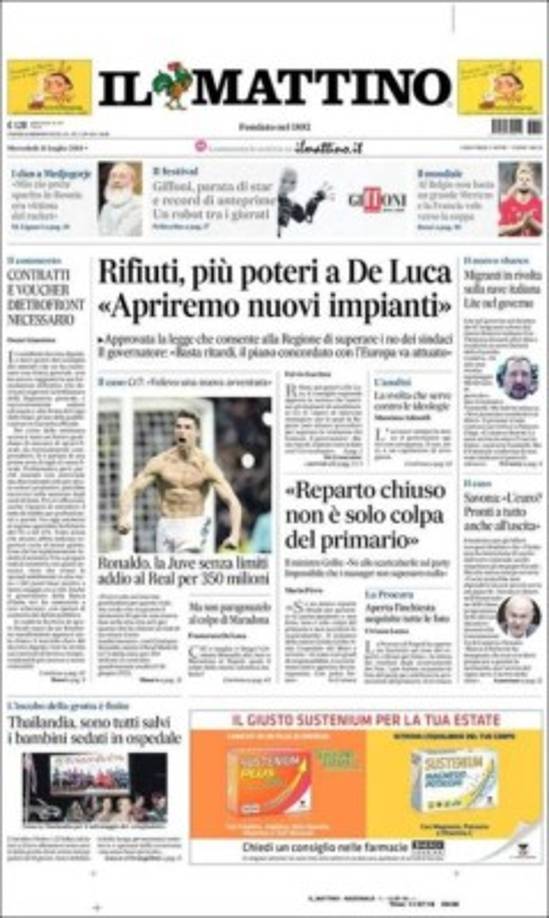 Il Mattino de Italia.