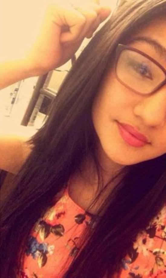 Lizzy Lizbeth Rivera Colindres (16) es originaria de El Progreso, Yoro.