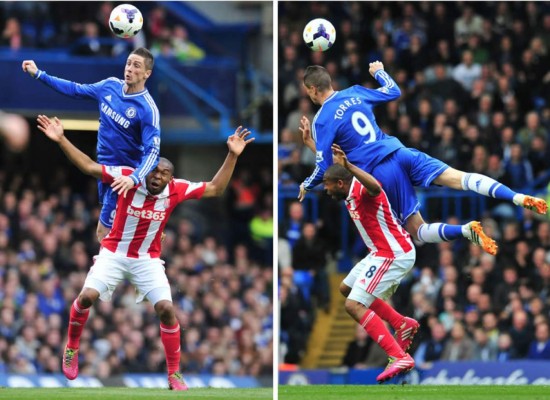 El Stoke City es goleado por el Chelsea