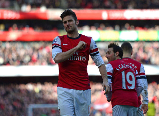 Arsenal ahogó sus penas goleando al Sunderland