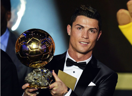 Cristiano Ronaldo conquista el premio Balón de Oro 2013
