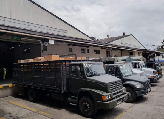 Japón dona seis toneladas de ayuda para damnificados por volcán en Guatemala