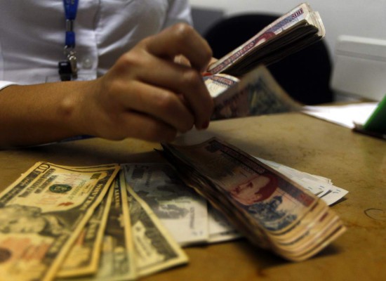 Cotización de las monedas de Centroamérica