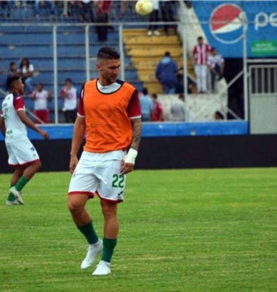 Esteban Espíndola, de 27 años, fue uno de los mejores hombres del Marathón en este Torneo Apertura 2019.