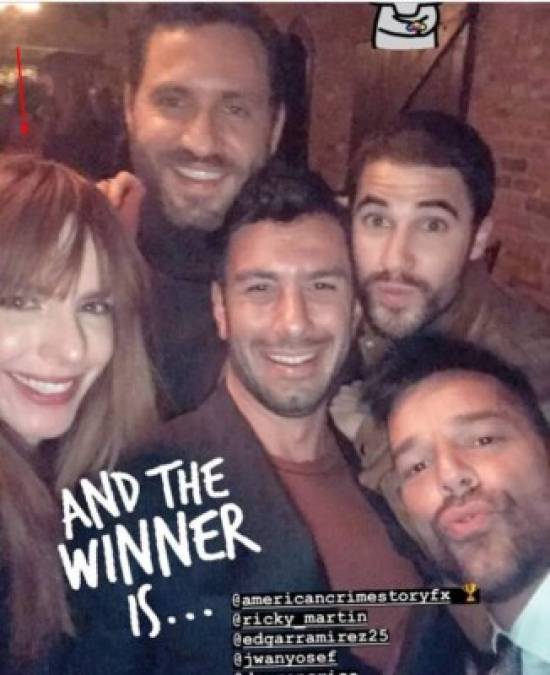 Eglantina es una amiga cercana de Martin, incluso sale fiesta con él, Jwan Yosef, esposo de Ricky Martin.