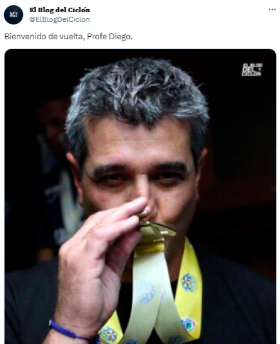 Así reaccionaron en redes sociales al regreso de Diego Vázquez y la salida de César Vigevani de Motagua.