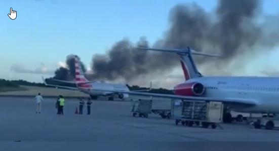 El vehículo aéreo se trató de un Gulfstream IV, el cual iba en dirección a Orlando, Florida, con salida desde el Aeropuerto Internacional La Isabela, en República Dominicana.