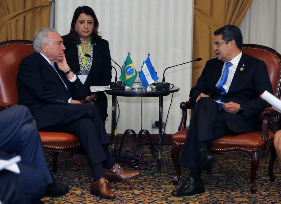 Honduras fortalece lazos bilaterales con Brasil tras encuentro Hernández-Temer