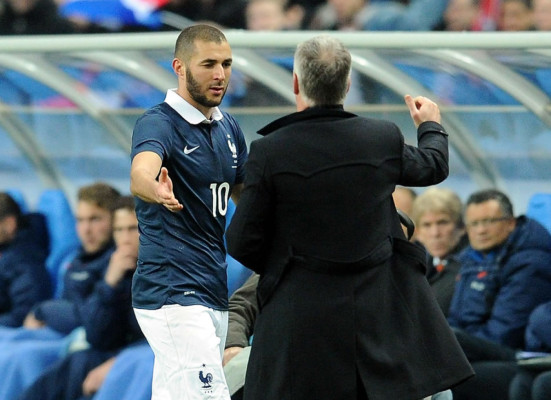 Deschamps, feliz con el nivel de Benzema