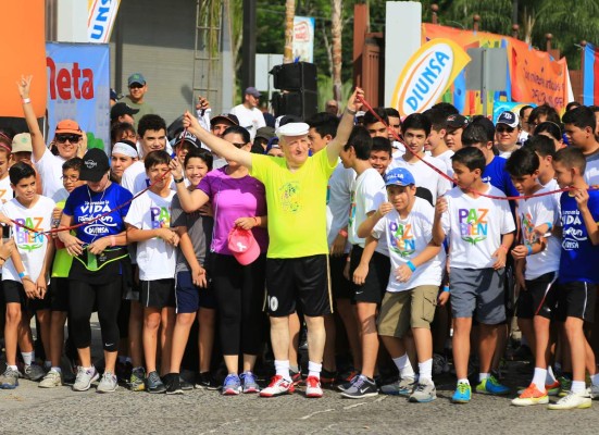 Sampedranos respondieron al Family Run