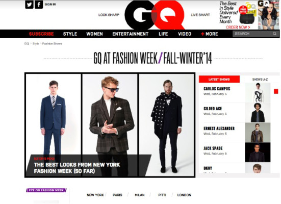 Diseñador hondureño Carlos Campos recibe buena crítica