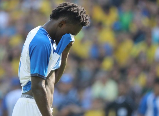 Alberth Elis salió frustrado del Maracaná
