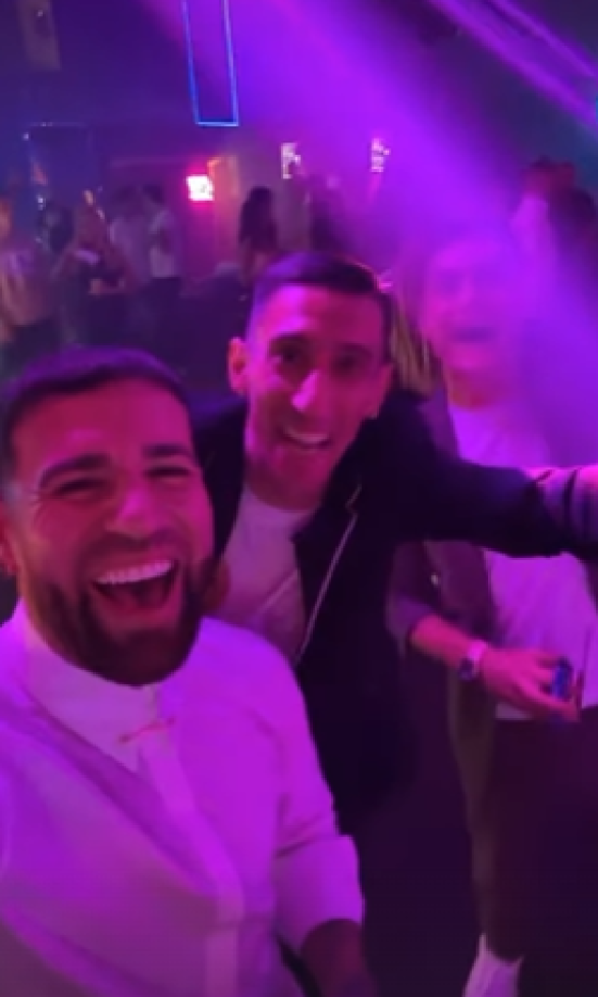 Messi se desató en fiesta íntima de los jugadores de Argentina