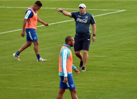 Honduras realizó su primer entrenamiento en Porto Feliz