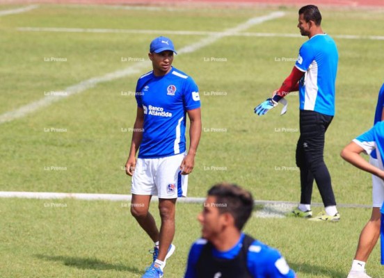 Donis Escober se recupera y retorna a los entrenamientos del Olimpia