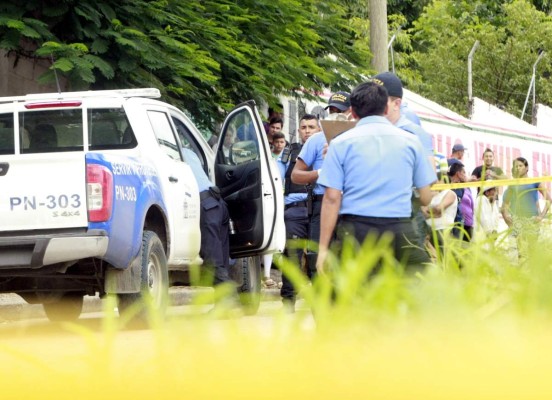 Policía atribuye a pelea de territorio crimen en Tegucigalpa