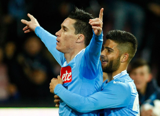 Un gol de Callejón da victoria al Napoli sobre la Roma