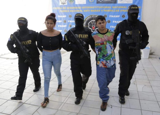 Capturan al 'Sayayin' y a Nikol' supuestamente miembros de la MS-13