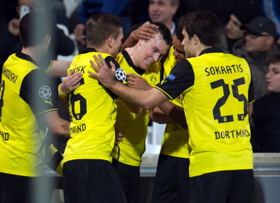 Agónica clasificación del Borussia Dortmund a octavos