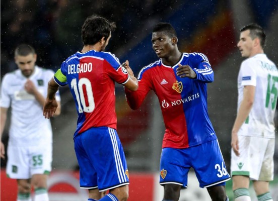 Basilea se acerca a los octavos tras golear al Ludogorets