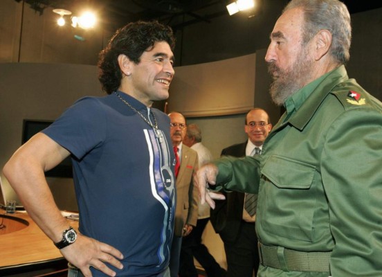 Fidel Castro, un imán internacional captado en imágenes