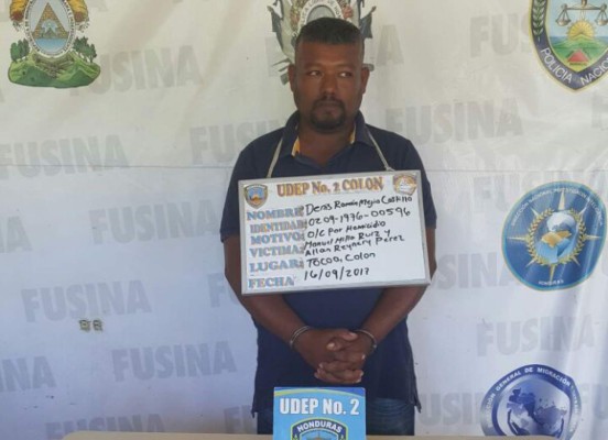 Capturan a sospechoso de doble homicidio en Colón