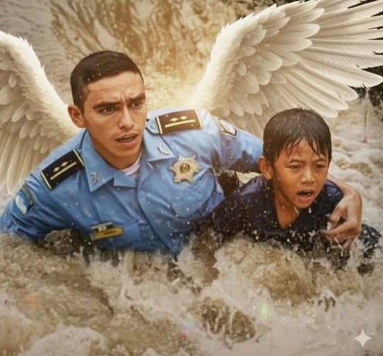 ¿Quién era Kevin Pérez, el héroe policial que murió ahogado rescatando a niños en SPS?