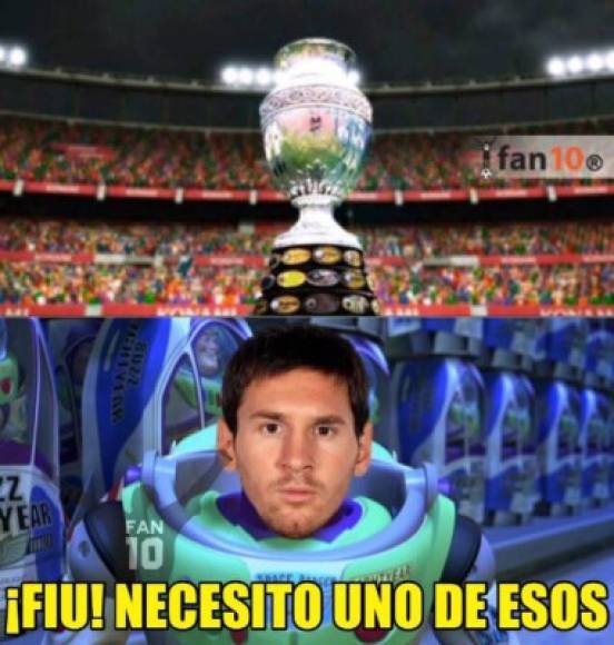 Messi es un loquillo.