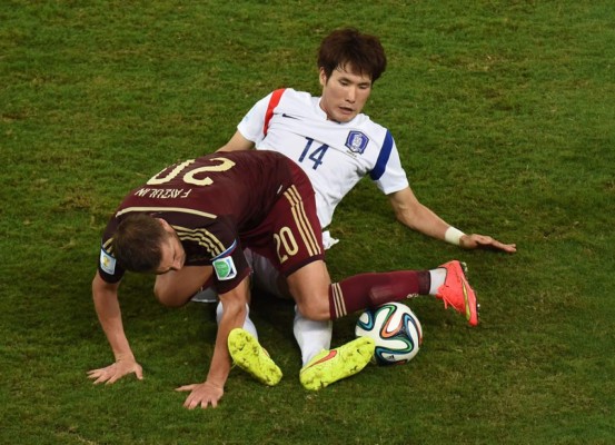 Rusia fue incapaz de vencer a Corea del Sur en su debut mundialista 