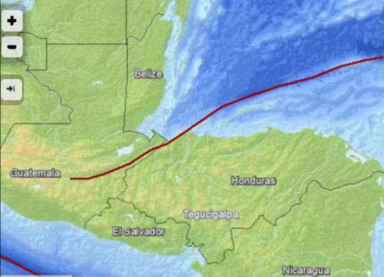 Reportan dos sismos de 4.0 en el centro y occidente de Honduras