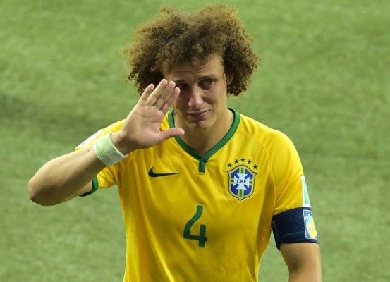 David Luiz, entre lágrimas: 'Pedimos disculpas a todos los brasileños'