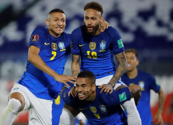 Neymar vuelve a marcar en nuevo triunfo de Brasil en las eliminatorias sudamericanas